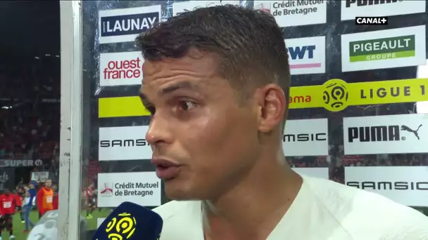 La réaction de Thiago Silva après Rennes / PSG