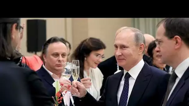Guerre du "champagne" : Vladimir Poutine s’attaque à la célèbre appellation