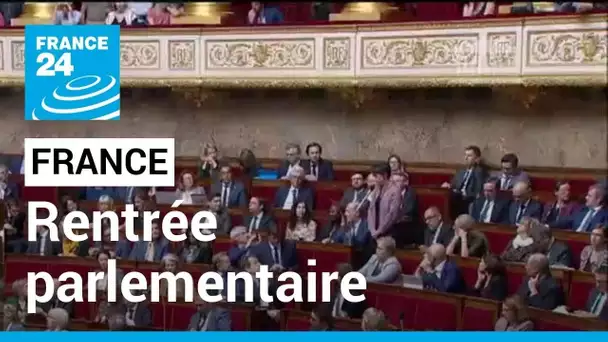 Rentrée parlementaire en France : un débat sur la guerre en Ukraine pour la reprise • FRANCE 24