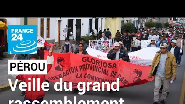 Pérou : à la veille du grand rassemblement à Lima, de nouveaux heurts font un mort • FRANCE 24