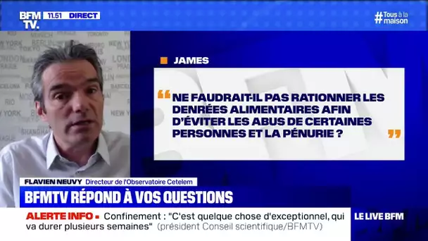 Ne faudrait-il pas rationner les denrées alimentaires pour éviter les abus?