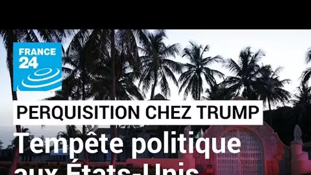 Mar-a-Lago : la perquisition de la résidence de Trump divise aux États-Unis • FRANCE 24