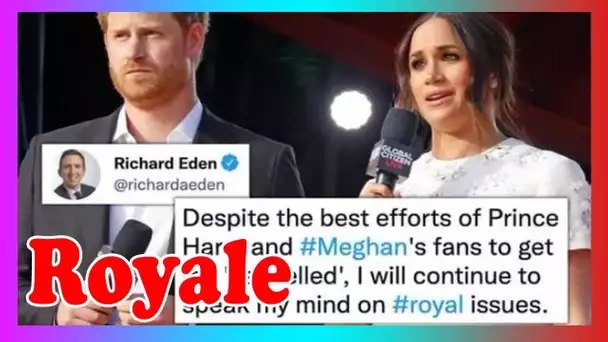 Les fans de Meghan et Harry suscitent la fureur alors qu'ils tentent d'annuler la critique