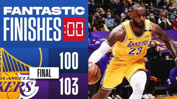 Final 5:19 WILD ENDING Lakers vs Warriors For 7th Seed! 😱⌚