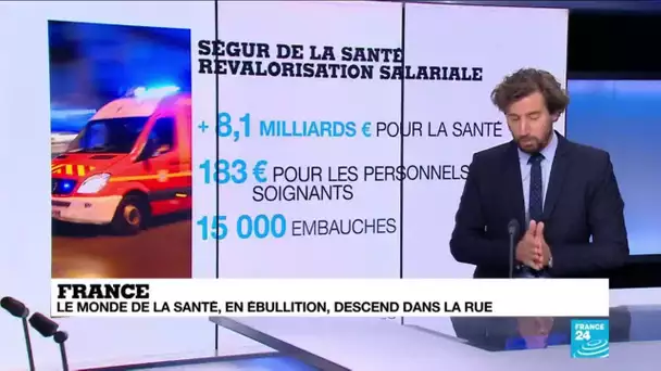 Épuisé par le Covid-19, l'hôpital de nouveau appelé à la grève en France