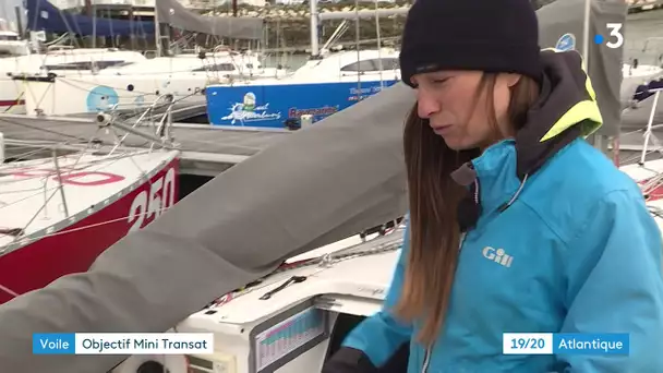 La Rochelle : première mini transat pour Hélène Clouet