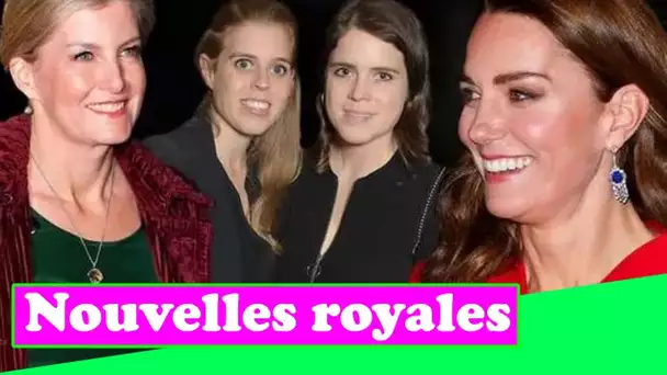 Kate bat la princesse Beatrice, la princesse Eugénie et Sophie Wessex à la nouvelle couronne royale