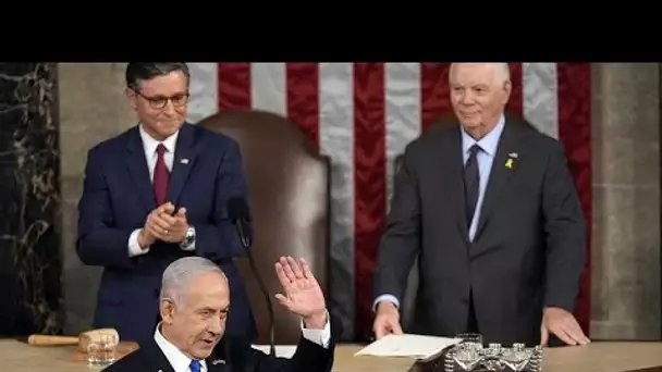 Gaza : devant le Congrès américain, Netanyahu se dit déterminé à remporter une "victoire tota…
