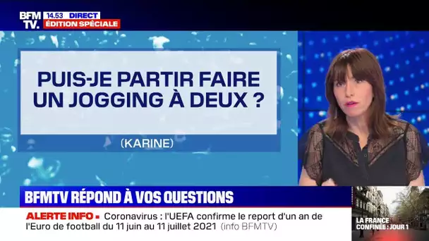 Coronavirus: peut-on partir faire un jogging à deux? BFMTV répond à vos questions