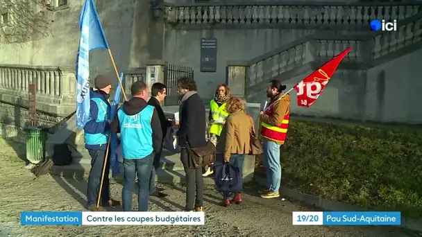 Les syndicats dénoncent des coupes budgétaires au département 64