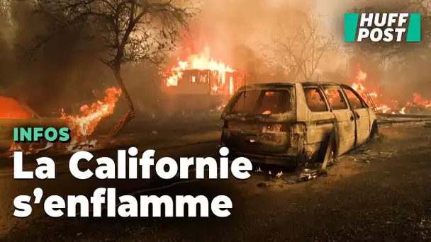 En Californie, des feux de forêt dévastateurs forcent l’évacuation de milliers de personnes