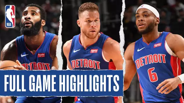 HAWKS at PISTONS | FULL GAME HIGHLIGHTS | November 22, 2019