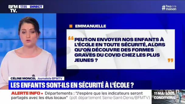 Peut-on envoyer nos enfants à l'école alors qu'on découvre des formes graves chez les plus jeunes?