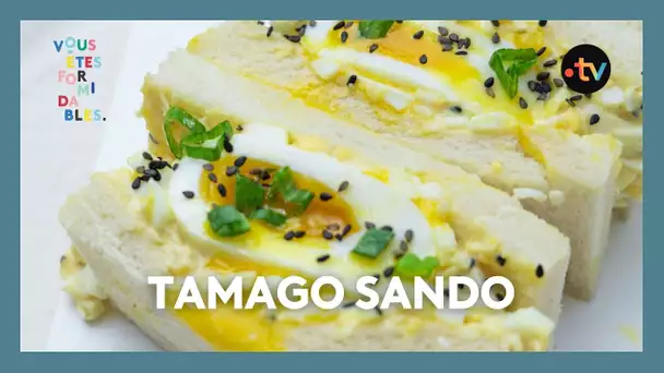 Recette à moins de 5 euros - Tamago Sando