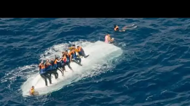 L'ONG Sea-Watch diffuse la vidéo d'un naufrage de migrants au large de la Libye