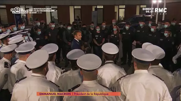 Marseille: Emmanuel Macron annonce un plan de 150 millions d'euros et 200 arrivées de policiers