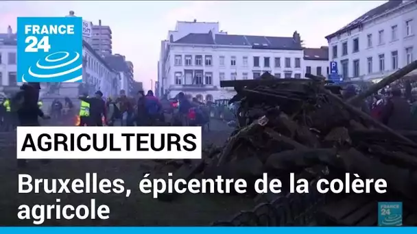 Bruxelles, épicentre de la colère agricole • FRANCE 24