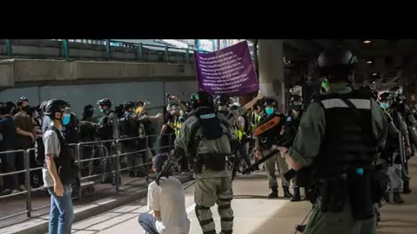 Hong Kong : neuf manifestants arrêtés en vertu de la nouvelle loi sur la sécurité