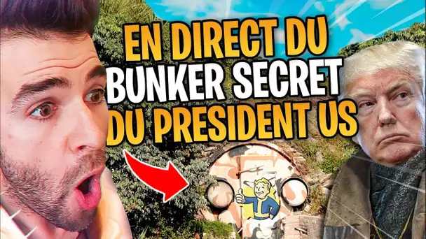 🔥VISITE IRL DU BUNKER SECRET DU PRESIDENT DES US, JE TEST FALLOUT 76 EN EXCLU ► Gameplay FR