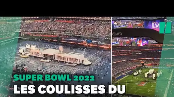 Au Super Bowl, le montage de la scène est digne d'une fourmilière