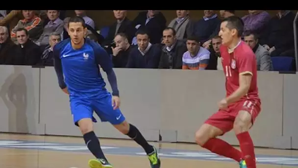 Futsal : Serbie-France (4-1 et 3-3), le résumé