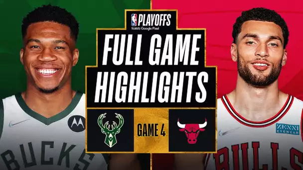 #3 BUCKS at #6 BULLS | FULL GAME HIGHLIGHTS | April 24, 2022