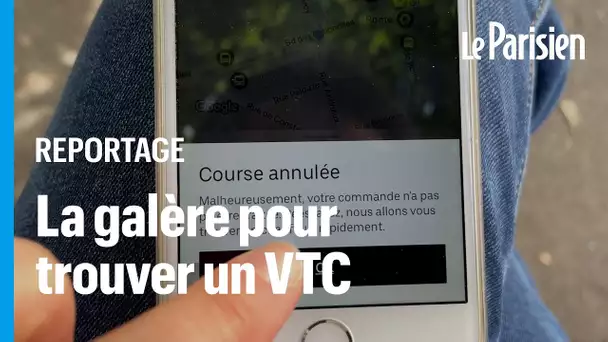 «J'ai attendu 30 minutes... et j'ai raté mon train» : la galère pour trouver un VTC à Paris
