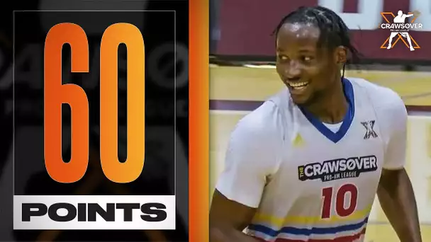 Jonathan Kuminga EXPLODES For 60 Points In The Crawsover League! 🤯