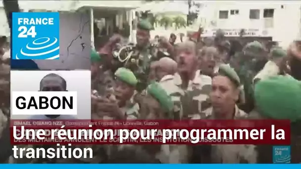 Gabon : réunion du comité de la transition et de la restauration des institutions • FRANCE 24