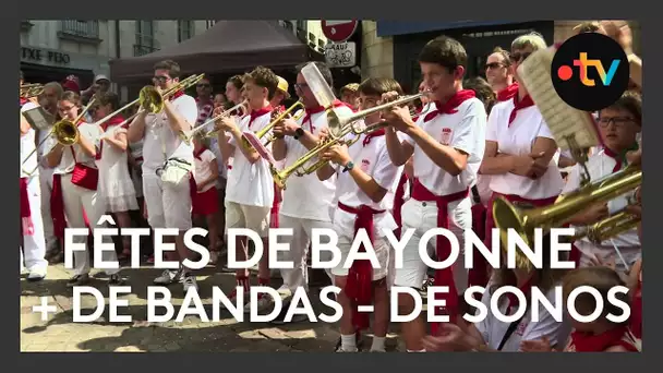 Fêtes de Bayonne 2024 : musique de rue et bandas font taire les sonos