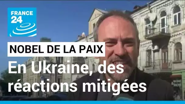 Une ONG ukrainienne obtient le prix Nobel de la paix : en Ukraine, des réactions mitigées