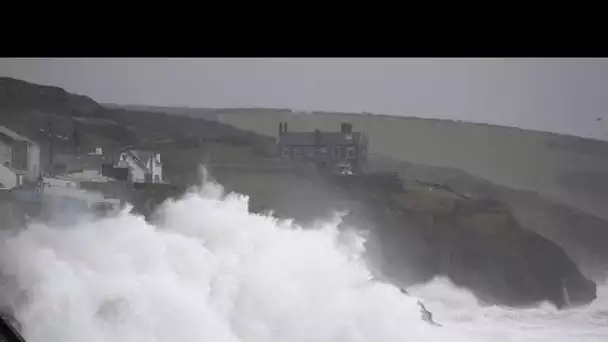 "Danger de mort" au Royaume-Uni, frappé par la tempête Dennis