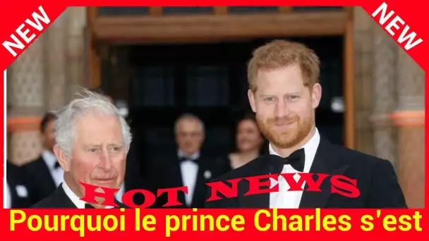 Pourquoi le prince Charles s’est montré déçu à la naissance du prince Harry