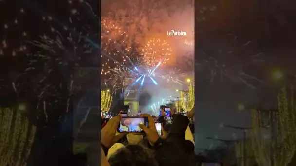 Nouvel An sur les Champs-Elysées : revivez le feu d'artifice du 1er janvier 2025