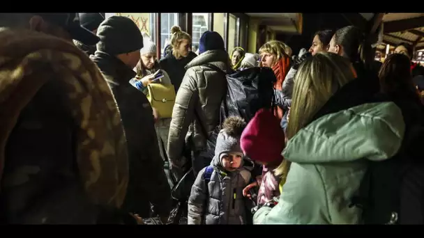 Les premiers réfugiés ukrainiens arrivent en France