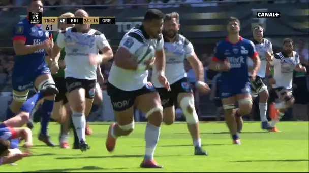 L'essai de la montée de Brive en TOP 14