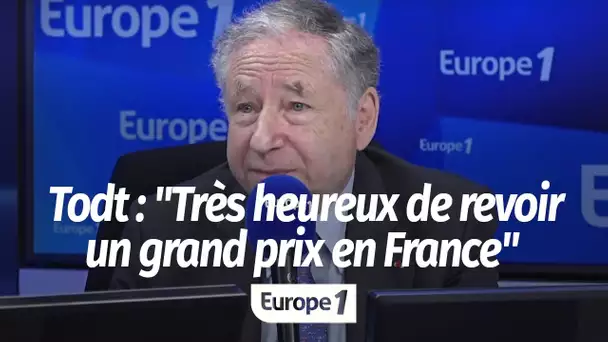 Jean Todt : "Nous sommes très heureux de revoir un Grand Prix en France"