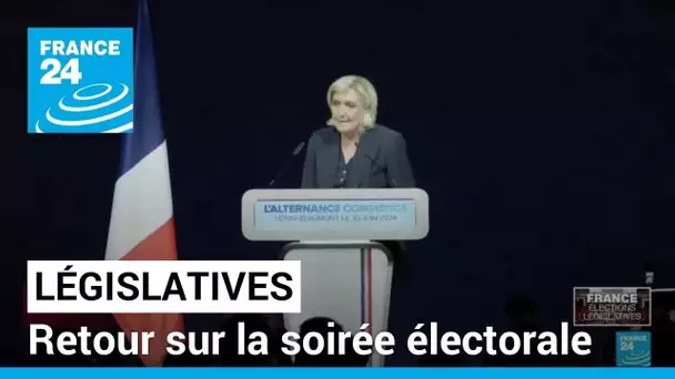 Législatives : le RN en tête, effondrement de la "Macronie"... retour sur la soirée électorale