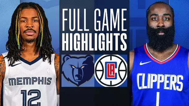 GRIZZLIES at CLIPPERS | FULL GAME HIGHLIGHTS | December 29, 2023