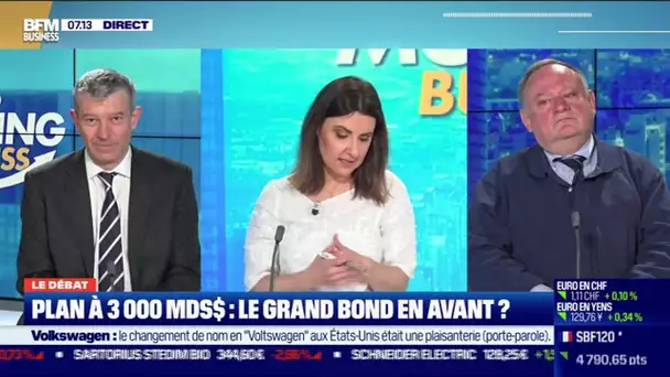 Le débat : Plan à 3 000 milliards de dollars, le grand bond en avant ?