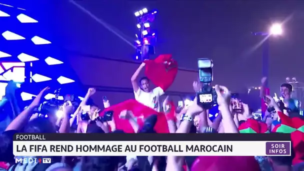 Football: la FIFA rend hommage au football marocain