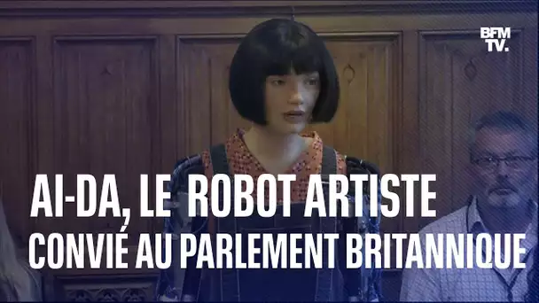 Royaume-Uni: Ai-Da, premier robot artiste, convié au parlement britannique