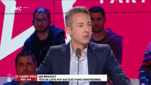 Le Grand Oral de Ian Brossat, tête de liste PCF aux européennes - Les Grandes Gueules de RMC