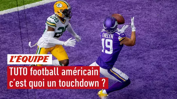 Football américain - TUTO NFL : c'est quoi un touchdown ? / L'Équipe 2020