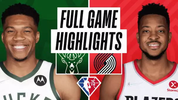 BUCKS at TRAIL BLAZERS | FULL GAME HIGHLIGHTS | February 5, 2022