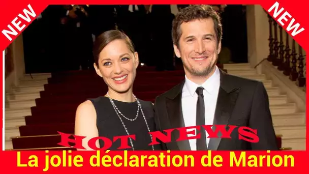 La jolie déclaration de Marion à Guillaume:«il ne me laissera jamais être à côté de la plaque