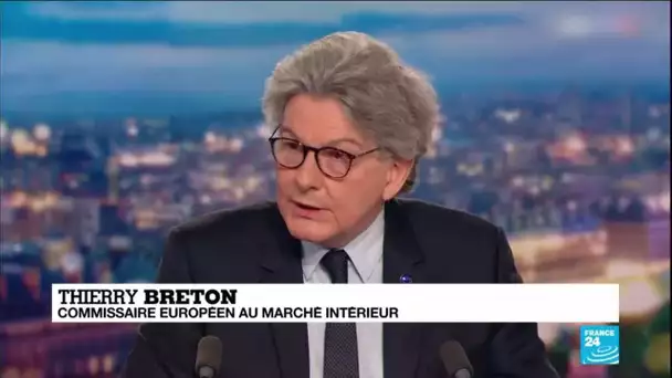 Covid-19 : pour Thierry Breton, "l'Europe peut atteindre l'immunité collective au 14 juillet"