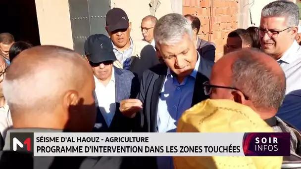 Séisme d´Al Haouz : programme d´intervention agricole dans les zones touchées