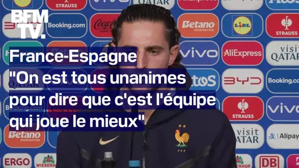 France-Espagne: les conférences de presse d'Adrien Rabiot et Didier Deschamps en intégralité