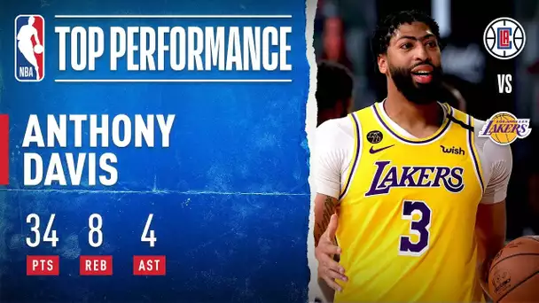 Anthony Davis Drops 34 PTS, 8 REB & 4 AST To Guide Lakers!